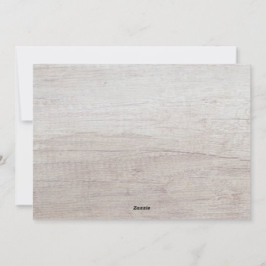 Weihnachten Grüße Rustikale Rose Gold Script Foto (Rückseite)