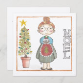 Weihnachten Grußkarte (Vorne/Hinten)