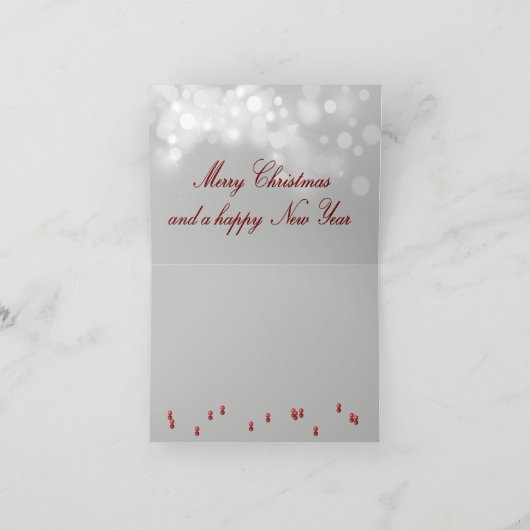 Weihnachten - Grußkarte (Innenseite)