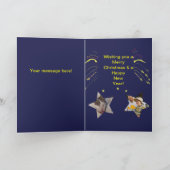 Weihnachten Grußkarte +2 Fotos Karte (Innenseite)