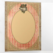 Weihnachten - Grußkarte Dreifach Gefaltete Urlaubskarte (Innen Erste Seite)