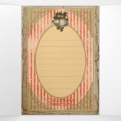 Weihnachten - Grußkarte Dreifach Gefaltete Urlaubskarte (Innenseite Mitte)