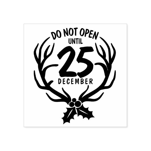 Weihnachten Gummistempel (Prägung)