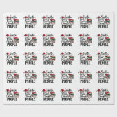 Weihnachten habe ich genug gelesen Leute buchen We Geschenkpapier (Flach)