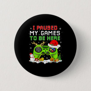 Weihnachten habe ich mein Spiel unterbrochen, um h Button
