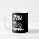 Weihnachten habe ich mein Spiel unterbrochen, um h Kaffeetasse (Links)