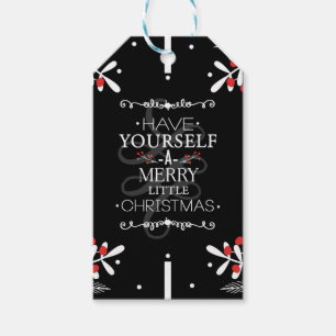 Weihnachten haben Sie sich selbst... Red Berries U Geschenkanhänger