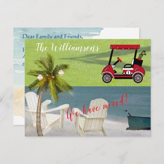 Weihnachten haben wir Ocean Beach Move Ankündigung (Vorne/Hinten)