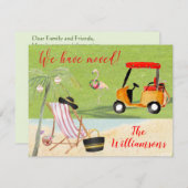 Weihnachten haben wir Ocean Beach Move Ankündigung (Vorne/Hinten)