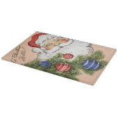 Weihnachten Hallo! Jolly Santa Claus Schneidebrett (Ecke)