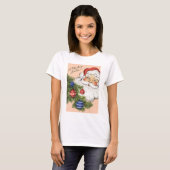 Weihnachten Hallo! Jolly Santa Claus T-Shirt (Vorne ganz)