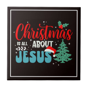 Weihnachten handelt von Jesus-43687 Fliese