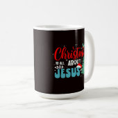 Weihnachten handelt von Jesus-43687 Kaffeetasse (VorderseiteRechts)