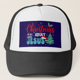 Weihnachten handelt von Jesus-43687 Truckerkappe