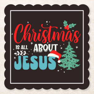 Weihnachten handelt von Jesus-43687 Untersetzer