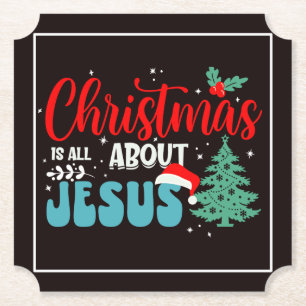 Weihnachten handelt von Jesus-43687 Untersetzer