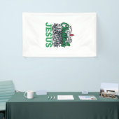 Weihnachten handelt von Jesus Design Banner (Messeveranstaltung)