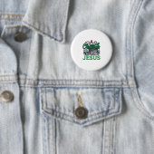 Weihnachten handelt von Jesus Design Button (Beispiel)