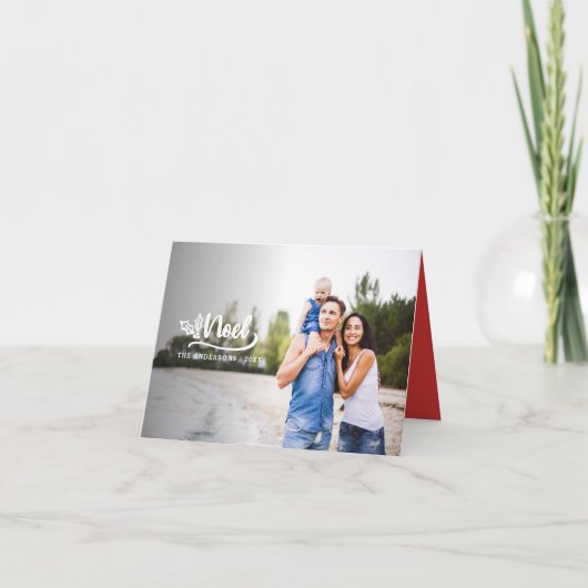 Weihnachten handgezeichnete Weihnachtskarte (Vorderseite)