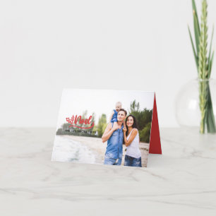 Weihnachten handgezeichnete Weihnachtskarte