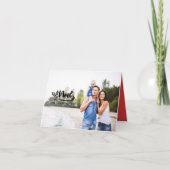 Weihnachten handgezeichnete Weihnachtskarte (Vorderseite)