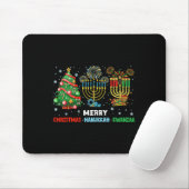 Weihnachten Hanukkah Kwanzaa glückliche Feiertage  Mousepad (Mit Mouse)