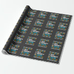 Weihnachten Hanukkah Naughah jüdische Menorah Geschenkpapier<br><div class="desc">Eine lustige Geschenkidee zum Weihnachtsfeiern. Das beste Weihnachtsgeschenk für Freunde und Familienmitglieder. Feiern Sie das Fest mit Ihren Lieben und lassen Sie sie alle lachen.Weihnachten Hanukkah Naughah jüdische Menorah</div>