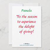 Weihnachten Happy Colorful Angels Beobachten Sie ü (Rückseite)