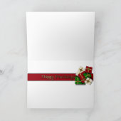 Weihnachten - Happy Pawlidays - Golden Retrievers (Innenseite)