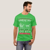 Weihnachten hässlich T-Shirt (Vorne ganz)