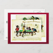 Weihnachten hat Affen Golf spielen, Froschbeobacht (Vorne/Hinten)