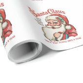 Weihnachten hat die richtige Idee Geschenkpapier (Rolleneckpunkt)