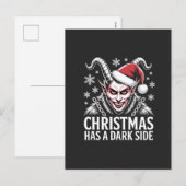 Weihnachten hat eine dunkle Seite (Vorne/Hinten)