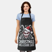 Weihnachten hat eine dunkle Seite Schürze (Getragen)