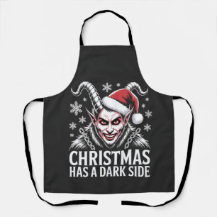 Weihnachten hat eine dunkle Seite Schürze