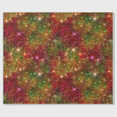 Weihnachten hat Galaxie-kosmischen Geschenkpapier (Flach)