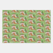Weihnachten, Havanese, Golden Retriever, Labrador Geschenkpapier Set (Vorderseite 2)