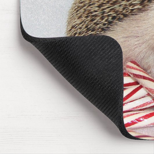 Weihnachten Hedgie Mousepad (Ecke)