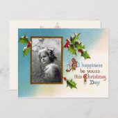 Weihnachten Heilig und Foto Postkarte (Vorne/Hinten)