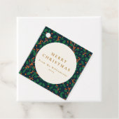 Weihnachten Heilige botanische Vegetation Geschenkanhänger (Beispiel)