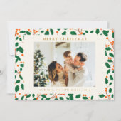 Weihnachten Heilige botanische Vegetation Zwei Fot (Vorderseite)