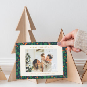 Weihnachten Heilige botanische Vegetation Zwei Fot