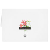 Weihnachten Heiliger Kranz über die Meilen Schneef (Rückseite Horizontal)