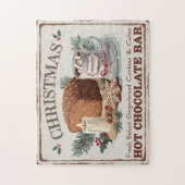 Weihnachten - Heiße Schokolade Bar Puzzle (Vertikal)