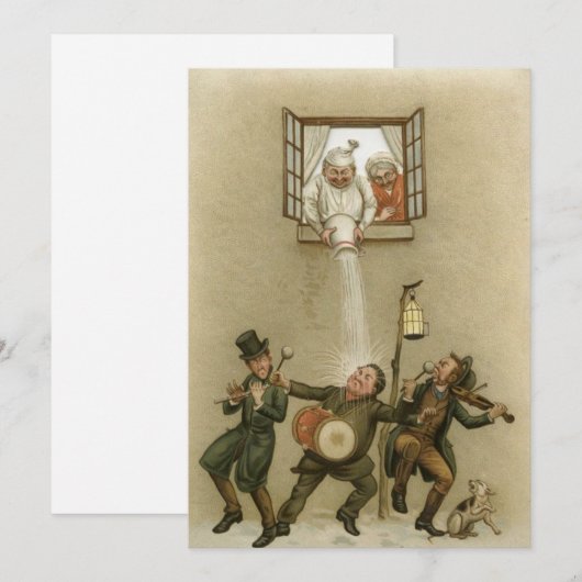 Weihnachten heißes Wasser (Vorne/Hinten)