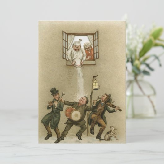 Weihnachten heißes Wasser (Stehend Vorderseite)