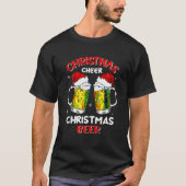 Weihnachten Heiterkeit Beer Xmas Tree Lights Me T-Shirt (Vorderseite)