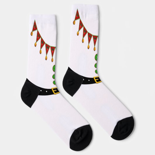 Weihnachten: Helfer Elf Socken (Rechts)