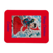 Weihnachten: Helfer Magnet (Horizontal)