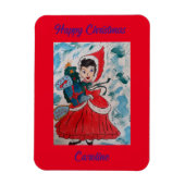 Weihnachten: Helfer Magnet (Vertikal)